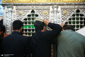 مراسم احیای شب بیست و یکم ماه رمضان در حرم مطهر حضرت معصومه (س)