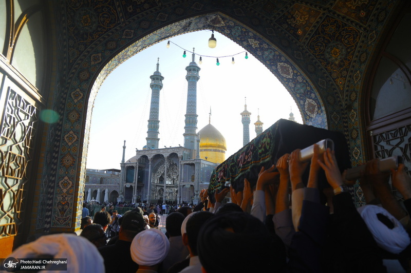 مراسم تشییع مرحوم استاد محمد حسین حشمت‌پور‎