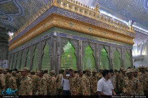 تجدید میثاق مرکز آموزش دژبان شهید اسدی کهریزک‎ با آرمان های حضرت امام(س) 