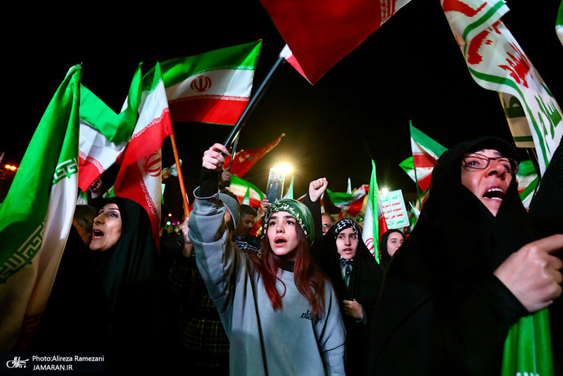 مراسم حمایت و قدردانی مردم ایران از همراهی مقاومت اسلامی یمن در نبرد با دشمن آمریکایی-صهیونی