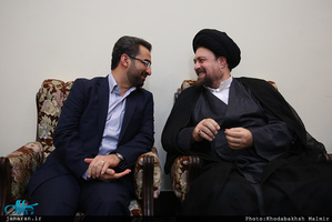 دیدار وزیر، معاونان و کارکنان وزارت ارتباطات و فناوری اطلاعات با سید حسن خمینی