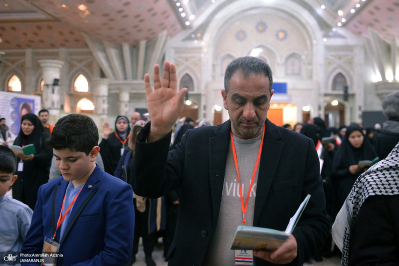 تجدید میثاق خانواده شهدای رسانه محمور مقاومت با آرمان های حضرت امام