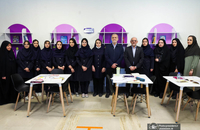 بازدید پزشکیان از مدرسه هوشمند فرزانگان یک شهریار (6)