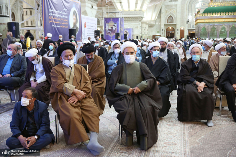 مراسم دوازدهمین سالگرد رحلت همسر گرامی امام و بیست و هفتمین سالگرد ارتحال سید احمد خمینی (ره)