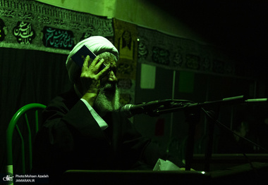 مراسم احیای شب بیست و یکم ماه در محضر استاد امجد