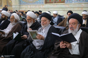 مراسم چهارمین سالگرد آیت الله العظمی صافی گلپایگانی‎ (ره)