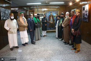 بازدید جمعی از علما و شخصیت‌های اهل تصوف کشور هندوستان از جماران