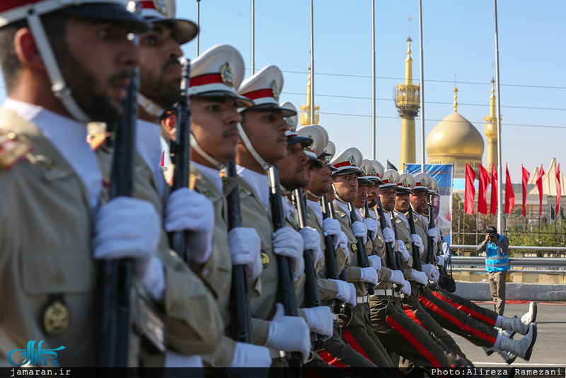 مراسم رژه نیروهای مسلح در جوار حرم مطهر امام خمینی(س)-1