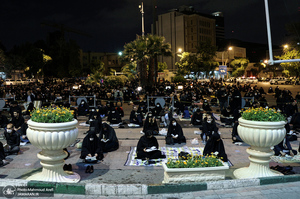 مراسم احیای شب بیست و یکم ماه مبارک رمضان در تهران