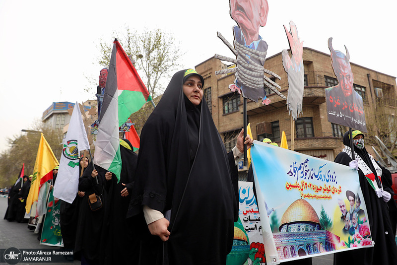 راهپمایی با شکوه روز قدس در تهران-۳