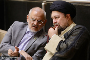 مراسم ختم همسر آيت الله راستی کاشانی