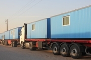 20 دستگاه کانکس توسط فرمانداری شهرستان ری به مناطق زلزله زده کرمانشاه ارسال شد