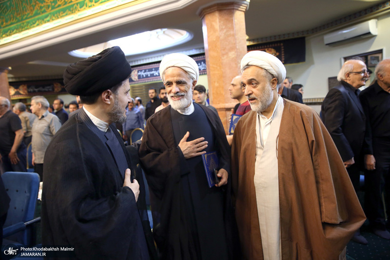 مراسم یاد بود حاجیه خانم صدیقه محمدی هشترودی خواهر همسر حجت الاسلام والمسلمین سید مهدی امام جمارانی