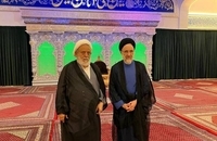 تصاویری از دیدار سید محمدخاتمی با شیح حسین انصاریان (3)