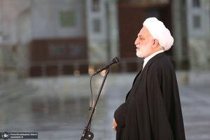 تجدید میثاق رئیس قوه قضاییه و مسئولان قضایی با آرمان‌های امام خمینی(س)