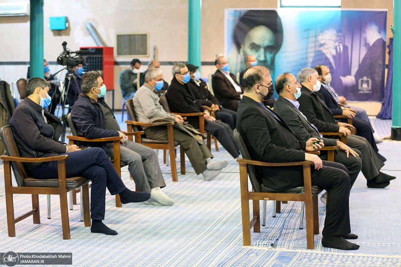 مراسم سالروز ارسال پیام تاریخی امام خمینی(س) به گورباچف در حسینیه جماران‎