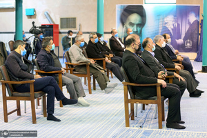 مراسم سالروز ارسال پیام تاریخی امام خمینی(س) به گورباچف در حسینیه جماران‎