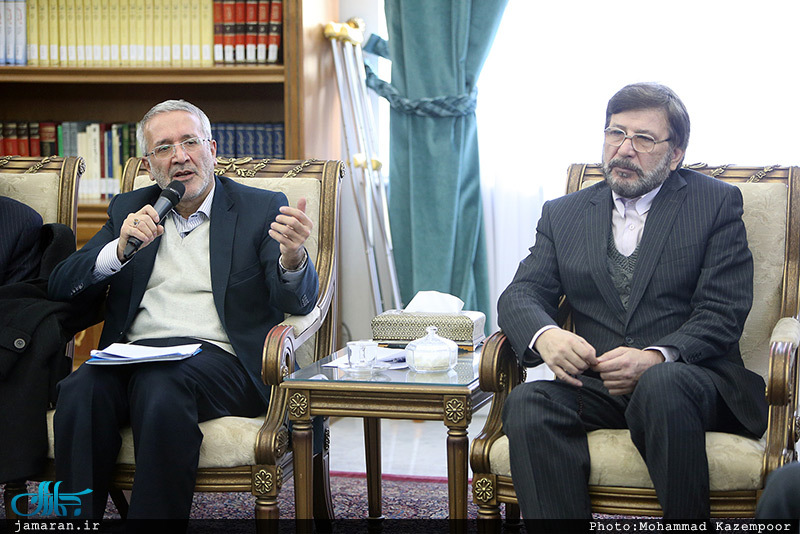 دیدار رئیس و معاونین مرکز تحقیقات استراتژیک مجمع تشخیص مصلحت نظام با آیت الله هاشمی رفسنجانی