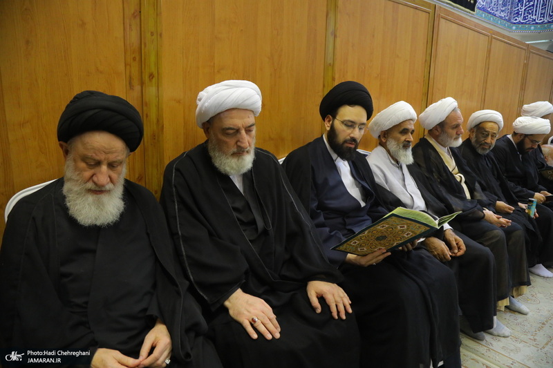 مراسم چهلمین روز درگذشت حاجیه خانم صدیقه بروجردی مادر شهید عیسی بروجردی