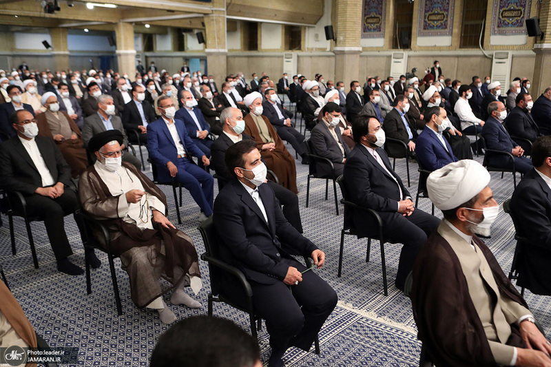 دیدار رئیس و مسئولان قوه قضائیه با رهبر معظم انقلاب