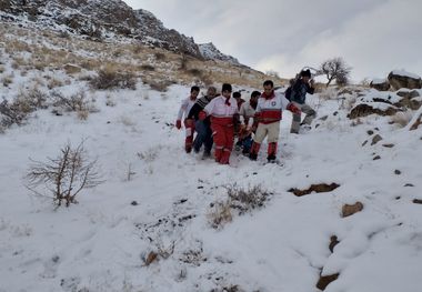 نجات جان کوهنوردی در ارتفاعات گوشیر مراغه