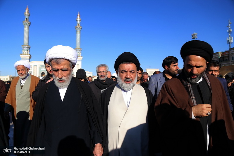 مراسم تشییع و خاکسپاری آیت الله سید هاشم رسولی محلاتی(ره) در قم