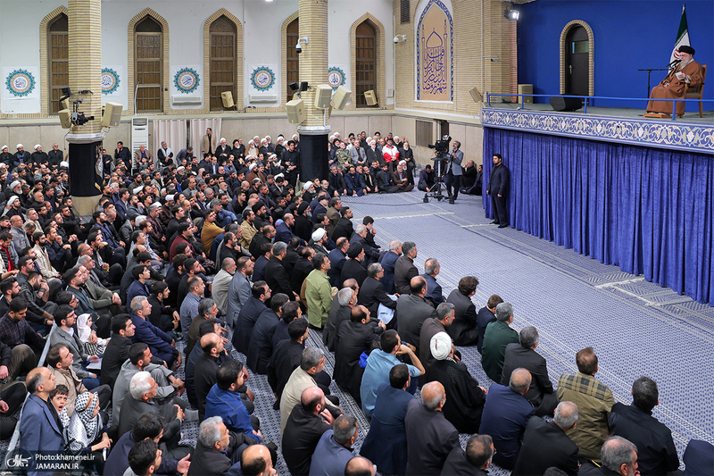 سخنرانی نوروزی رهبر معظم انقلاب در جمع اقشار مختلف مردم
