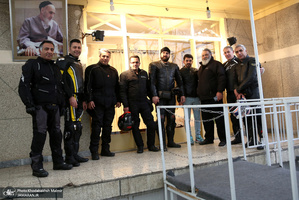 تجدید میثاق هیئت موتور سواران استان تهران با آرمانهای امام راحل