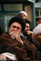 مراسم وداع با پیکر آیت الله هاشمی رفسنجانی(ره) در حسینیه جماران-16