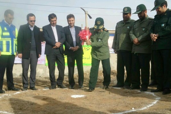 کلنگ زنی پایگاه اورژانس جاده ای دهستان دشتروم در شهرستان بویراحمد