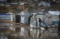 تشدید فاجعه انسانی در غزه با موج جدید بارش‌های شدید (6)