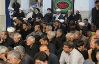 مراسم تاسوعای حسینی در دفتر آیت الله العظمی صانعی (16)