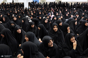 دومین شب مراسم عزاداری حضرت فاطمه‌زهرا (س) در حسینیه امام خمینی