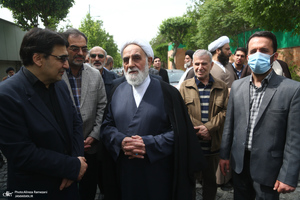 مراسم تشیع آیت الله نور الله شاه آبادی