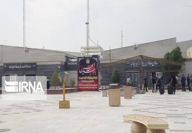 خیمه های پذیرایی از زائران اربعین حسینی در مرز چذابه برپا شد