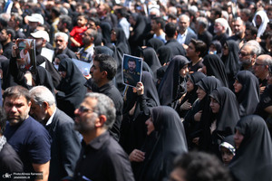 مراسم تشییع آیت الله رییسی و همراهانش-3