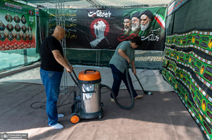 هم قدم با زائران اباعبدالله الحسین (ع)؛ مرز تمرچین