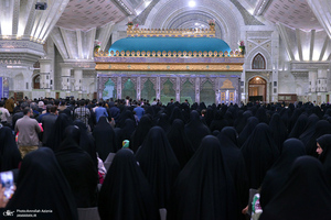 مراسم جشن اعیاد شعبانیه در حرم مطهر امام خمینی