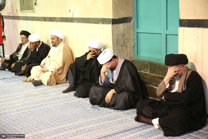 بازدید جمعی از علمای نجف از حسینه و مجموعه فرهنگی جماران