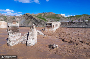 خسارات سیل به شهر کوهدشت و روستاهای بخش شاهیوند شهرستان چگینی