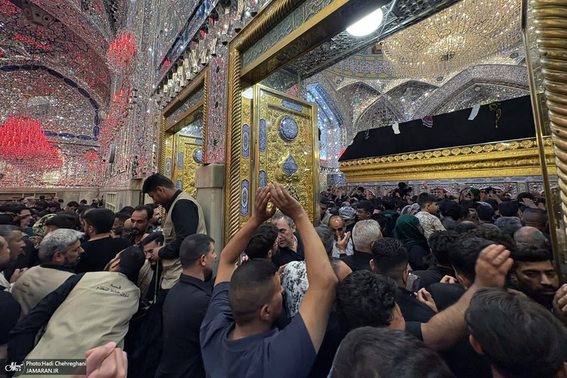 هم قدم با زائران اباعبدالله الحسین (ع)؛ حرم امیر المومنین (ع)