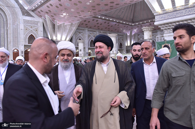 تجدید میثاق مهمانان سی و نهمین اجلاس وحدت اسلامی با آرمان‌های امام خمینی(س) -1