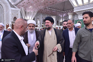 تجدید میثاق مهمانان سی و نهمین اجلاس وحدت اسلامی با آرمان‌های امام خمینی(س) -1