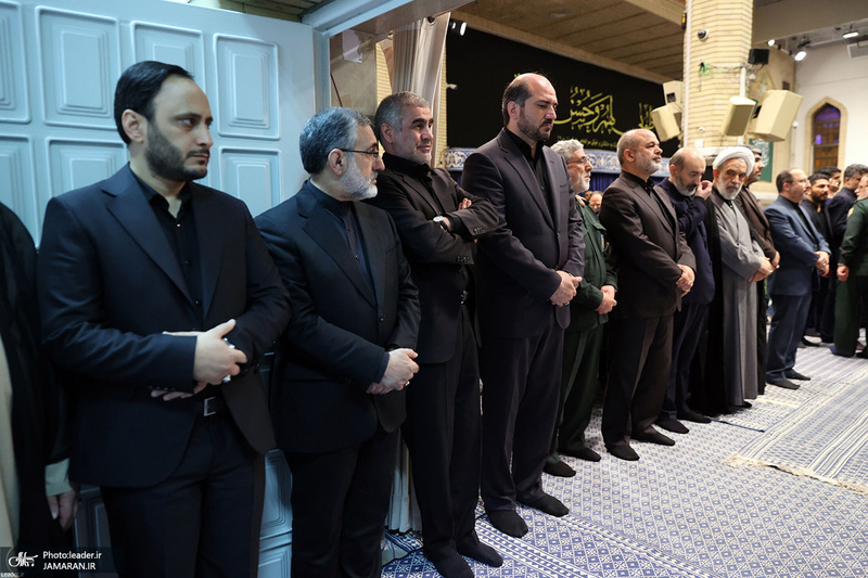 مراسم بزرگداشت رئیس‌جمهور شهید و همراهان گرامی ایشان با حضور رهبر انقلاب