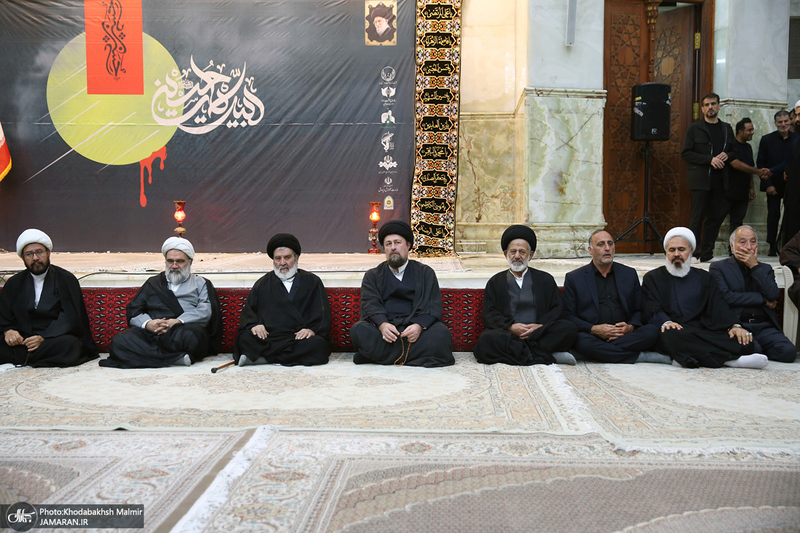 سومین شب عزاداری حضرت اباعبدالله الحسین (ع) در حرم امام خمینی