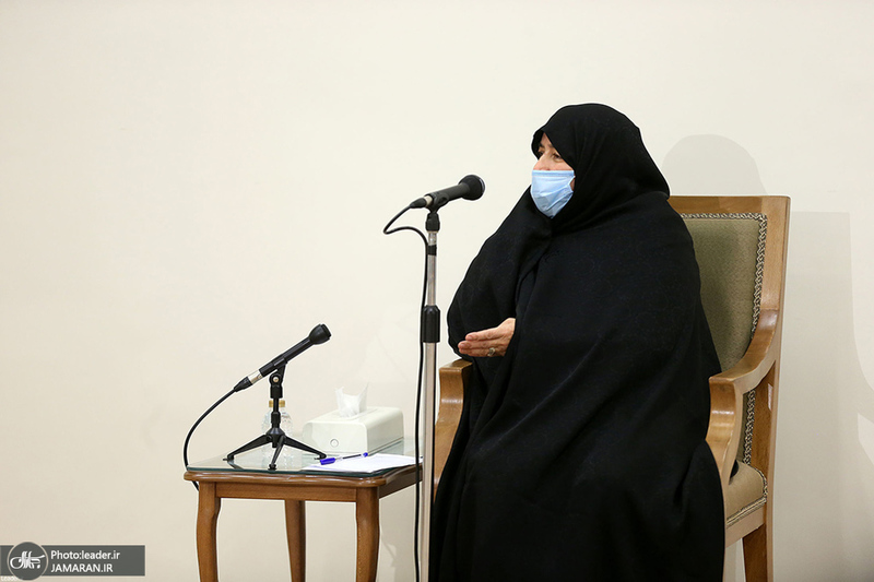 دیدار خانواده شهید فخری‌زاده با رهبر معظم انقلاب