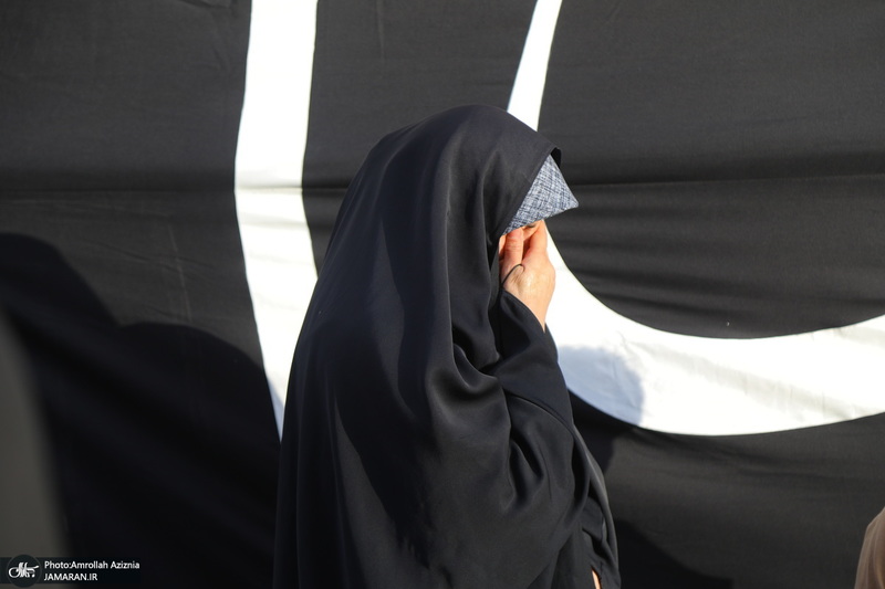 دسته عزاداری شهادت حضرت علی (ع) با حضور آیت‌الله العظمی وحید خراسانی