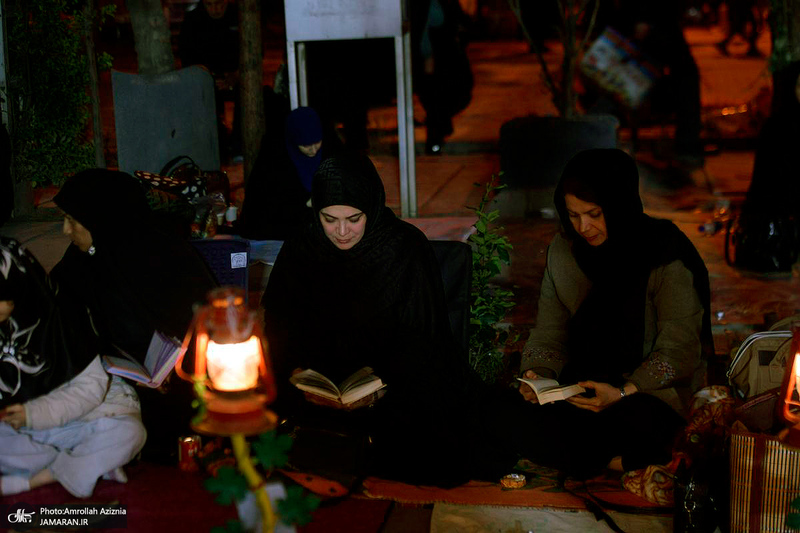 احیای شب نوزدهم ماه رمضان در گلزار شهدای بهشت زهرا (س)