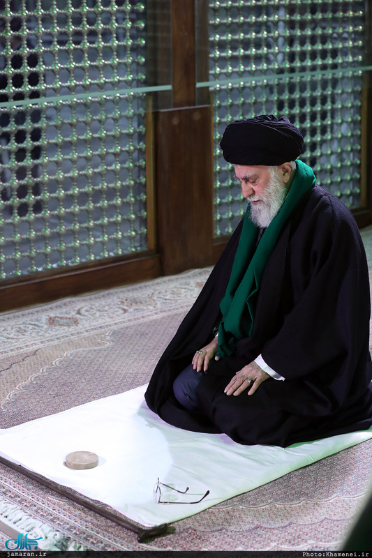 حضور رهبر معظم انقلاب در مرقد مطهر امام راحل و گلزار شهدای بهشت زهرا(س)