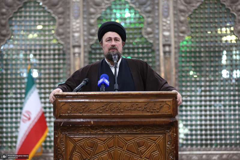 تجدید میثاق رئیس و جمعی از مدیران سازمان صداوسیما با آرمان‌های امام خمینی(س)-2